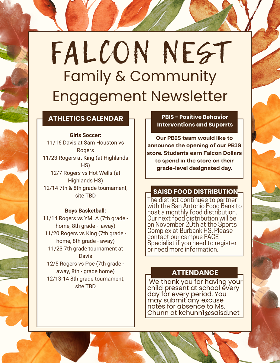 Nov Newsletter